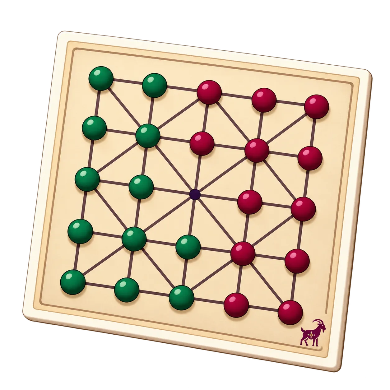Dowazda Boza game board artwork